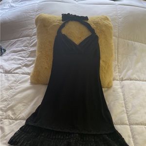 Venus  black halter dress size small